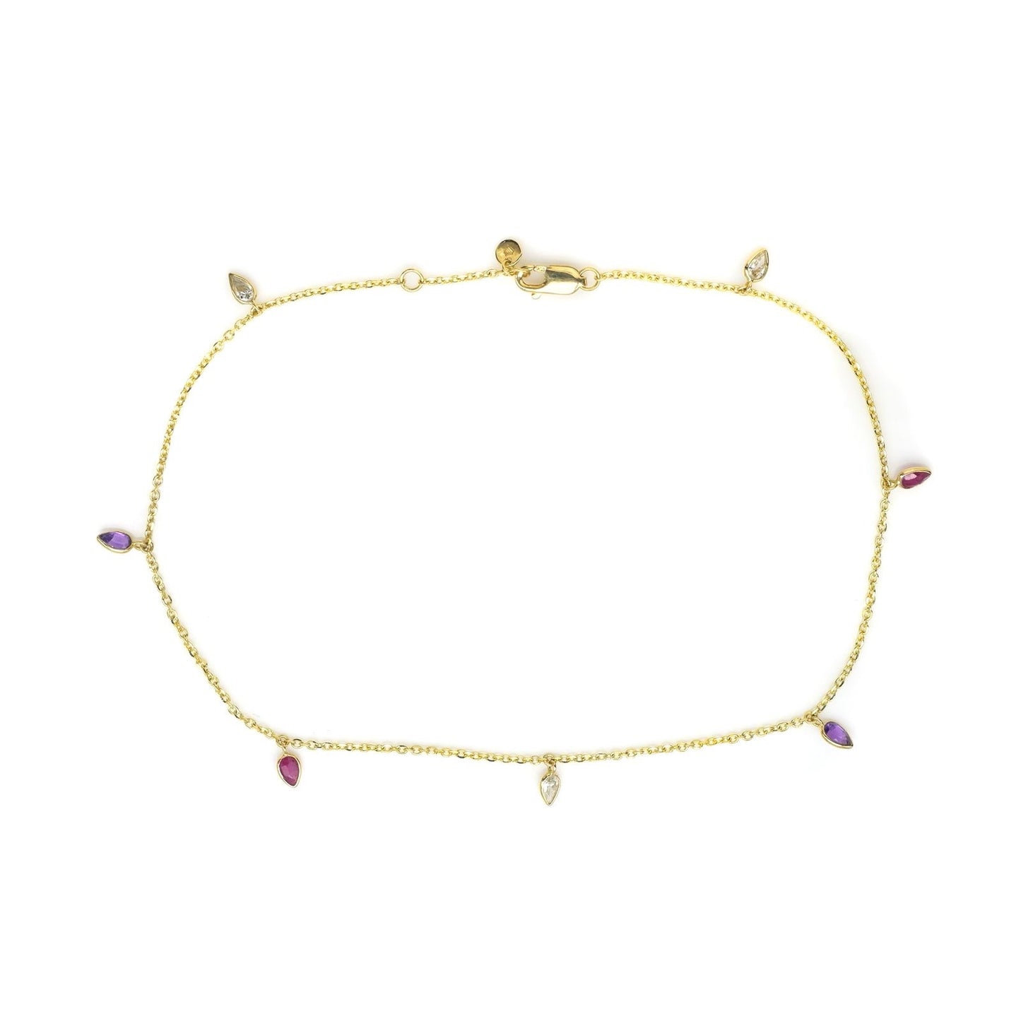 7ptr Twilight Drip Anklet