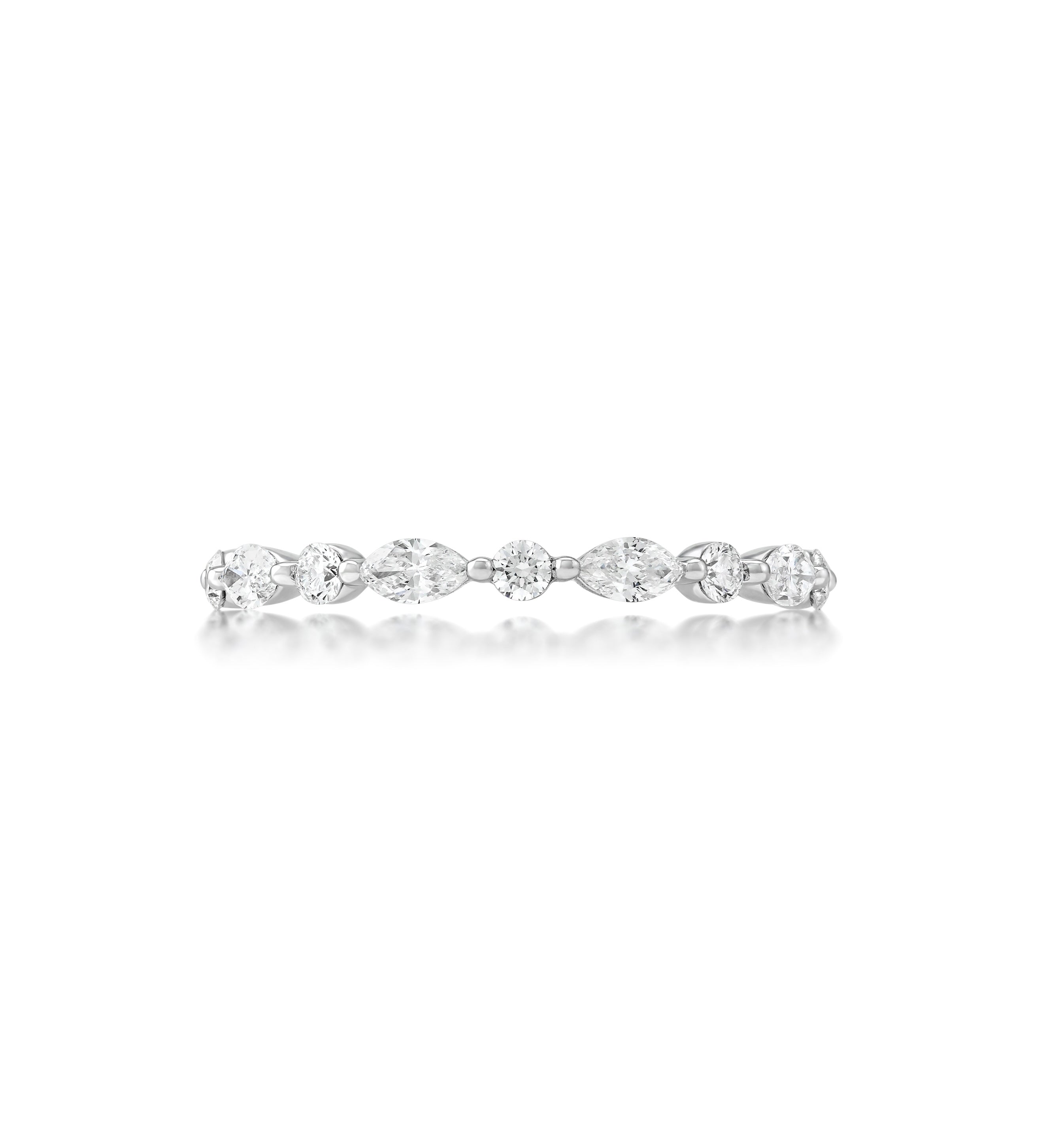 Floating marquise deals diamond ring